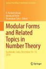 Modular Forms and Related Topics in Number Theory: Kozhikode, India, December 10тАУ14, 2018 